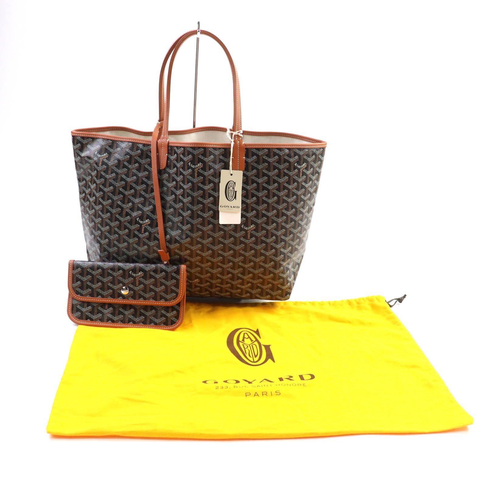 未使用品☆GOYARD ゴヤール サンルイPM ゴヤールディンキャンバス