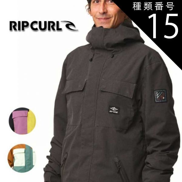種類15：WASHED BLACK/XS 【RIPCURL/リップカール】004MOU PINNACLE JACKET ジャケット メンズ  スノージャケット