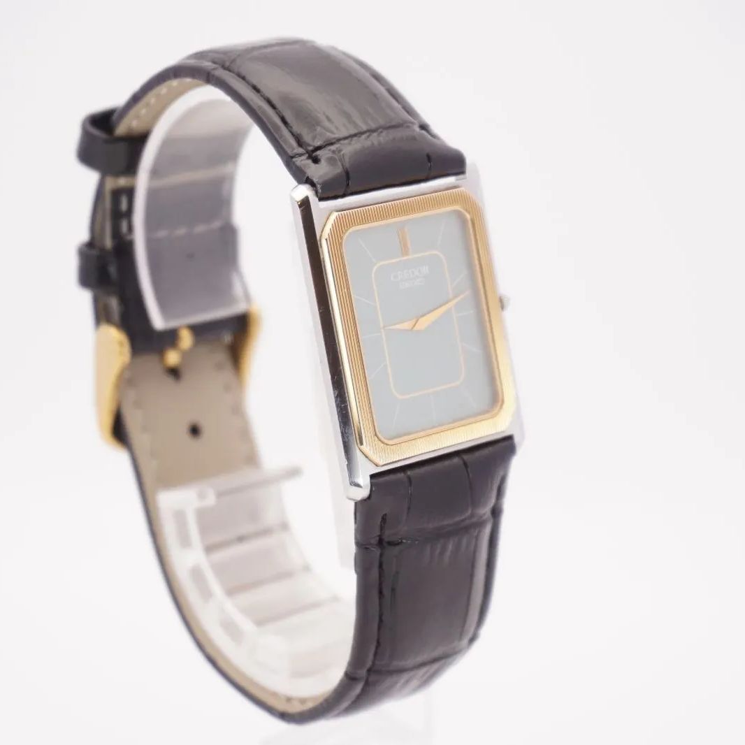 SEIKO　セイコー クレドール 6730-5090　14金ベゼル SEIKO セイコー クレドール □ 6730-5090 14Kベゼル×SS ゴールド