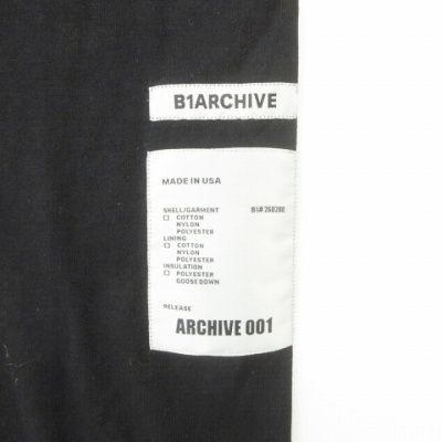 B1ARCHIVE/アンダーシャツクルーネックTシャツ/ホワイト