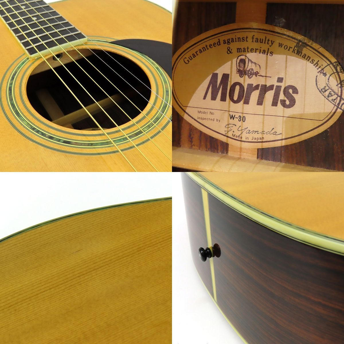 Morris W-30 アコースティックギター