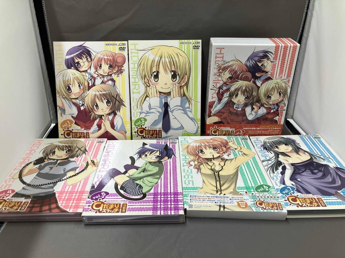DVD 【※※※】[全7巻セット]ひだまりスケッチ×365 1~7(完全