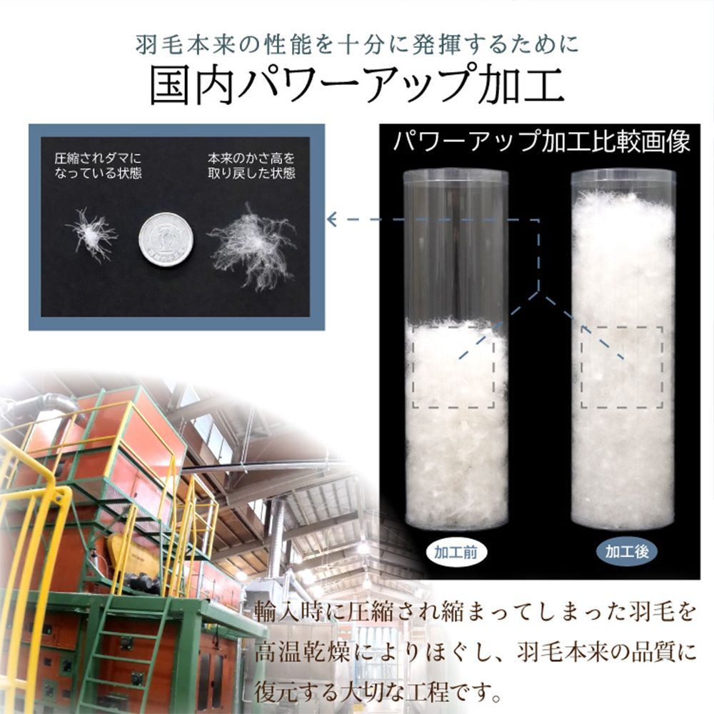 高品質 羽毛布団