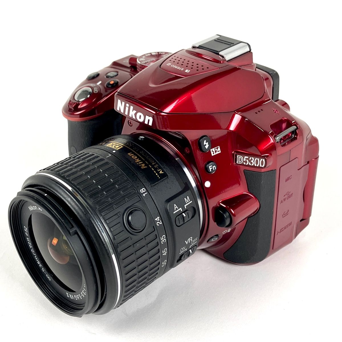 ニコン Nikon D5300 レンズキット 赤 レッド デジタル 一眼レフカメラ