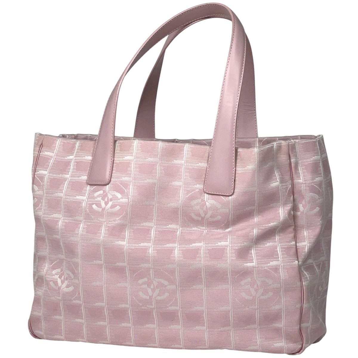 シャネル CHANEL ニュートラベルライン トート MM ココマーク  