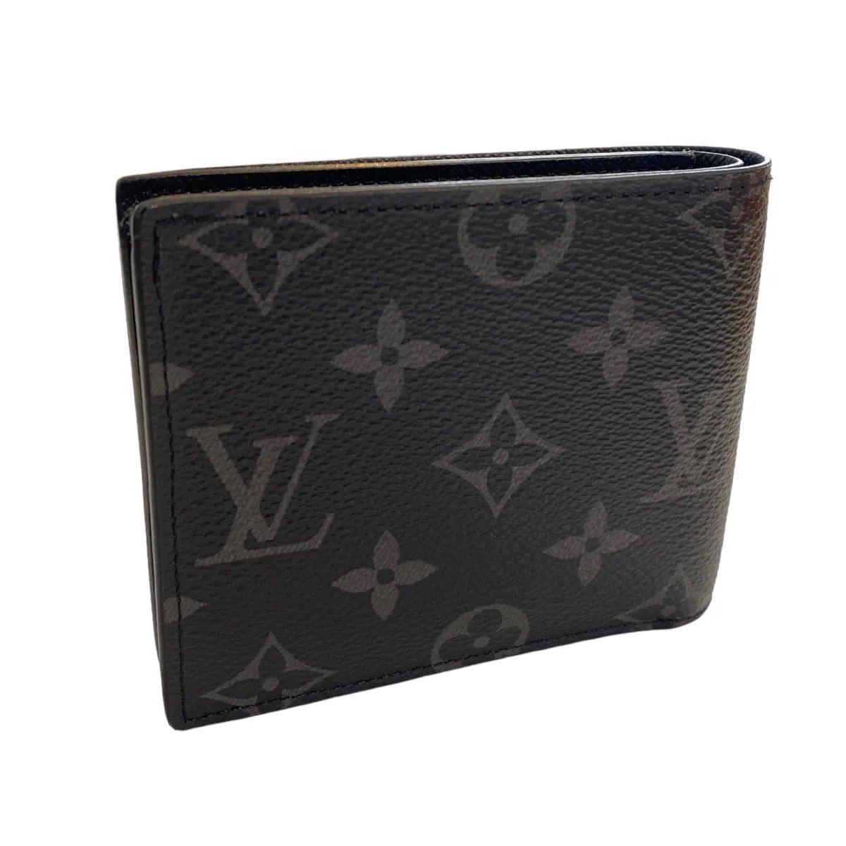 LOUISVUITTON ルイヴィトン モノグラム エクリプス ポルトフォイユ マルコ N62545 二つ折り財布 - メルカリ