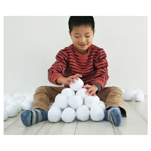 いつでも雪合戦スノーボール １００個 00293495 sanwa