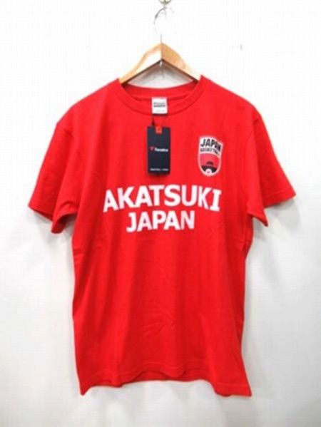 Tシャツ AKATSUKI JAPAN 富永啓生 30番 Mサイズ レッド 綿100