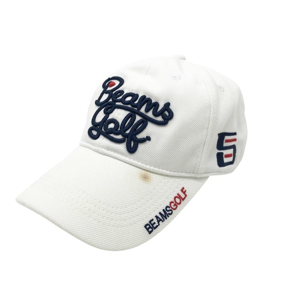 サイズ：M BEAMS GOLF ビームスゴルフ  ニット ジップジャケット PAR  ホワイト系 [240101425434] ゴルフウェア レディース ストスト BEAMS GOLF（ビームス ゴルフ）ORANGE LABEL / エアシャット 裏