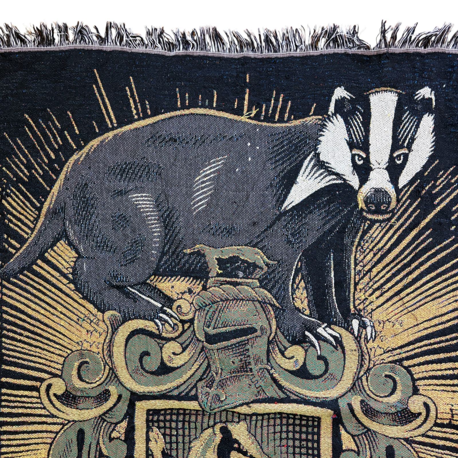 vintageラグ カーペット ハリーポッター ハッフルパフ 1626