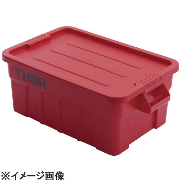 【新品】トラストラージボックス(フタ付) 3011レッド (KTL6205)