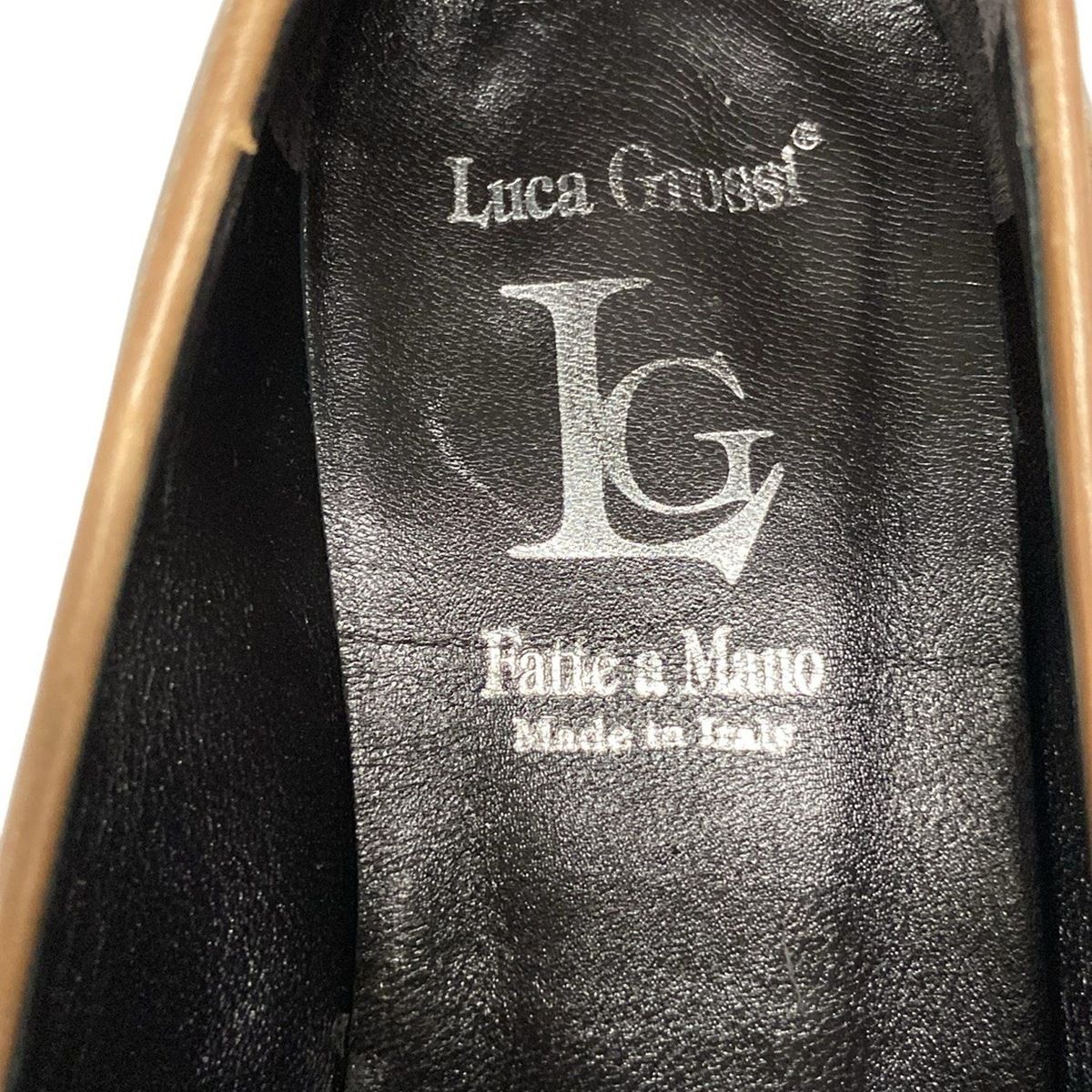 新品未使用 ＜Luca Grossi＞ チェーン ローファー サイズ36 LUCA GROSSI(ルカグロッシ) ローファー 36 レディース