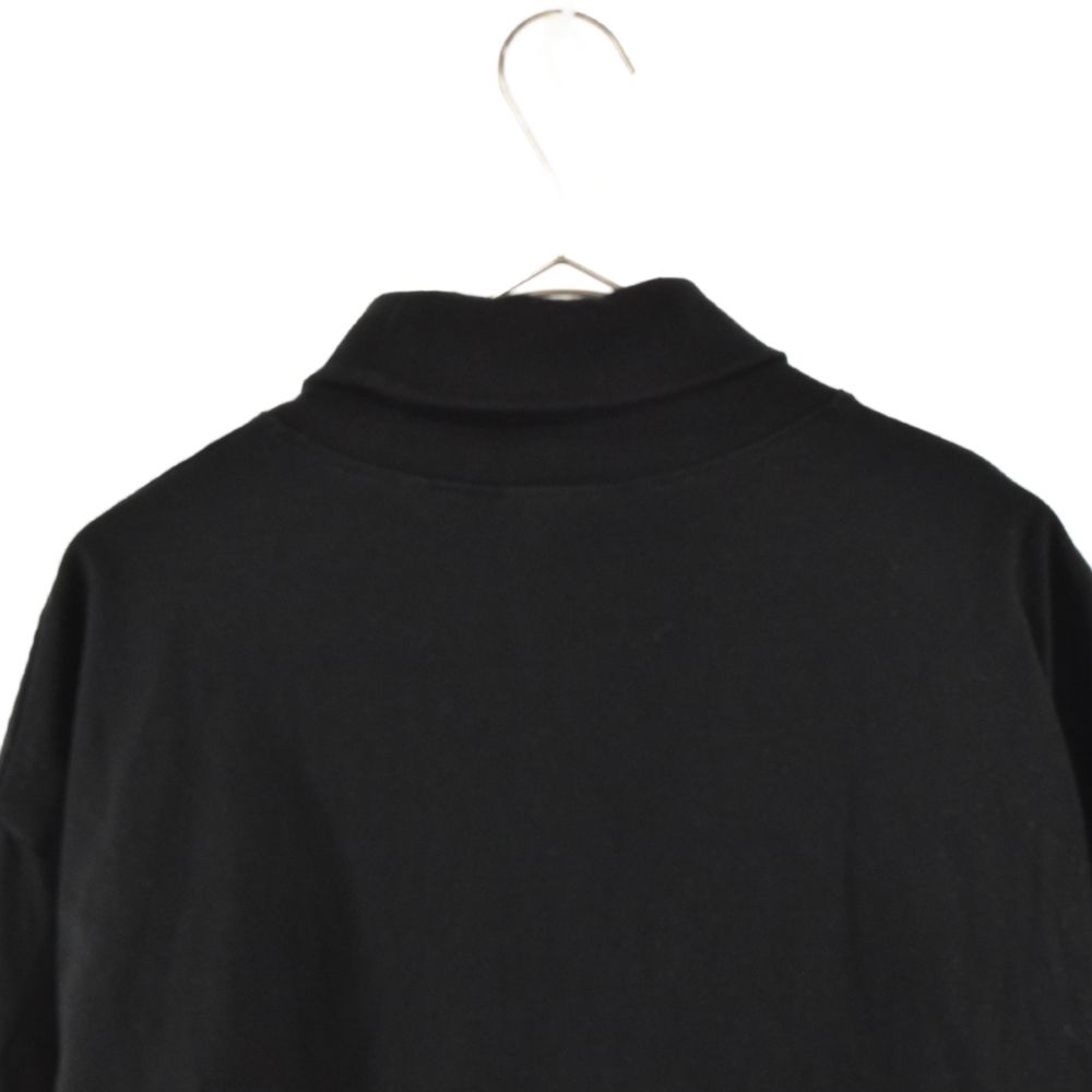 Kith キス ネックロゴ タートルネック ロングスリーブカットソー M KITH (キス) ネックロゴ タートルネック ロングスリーブカットソー