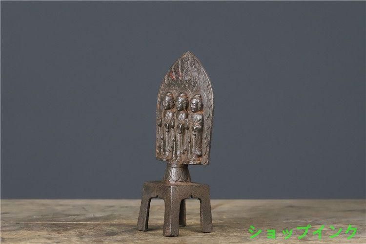 達磨 仏像 鉄器 開運 風水 重厚 極細工 装飾品 工芸品 美術品 置物 鉄器 鉄仏 菩提達磨祖師仏像 鎮宅辟邪 開運風水 招財 置物 工芸