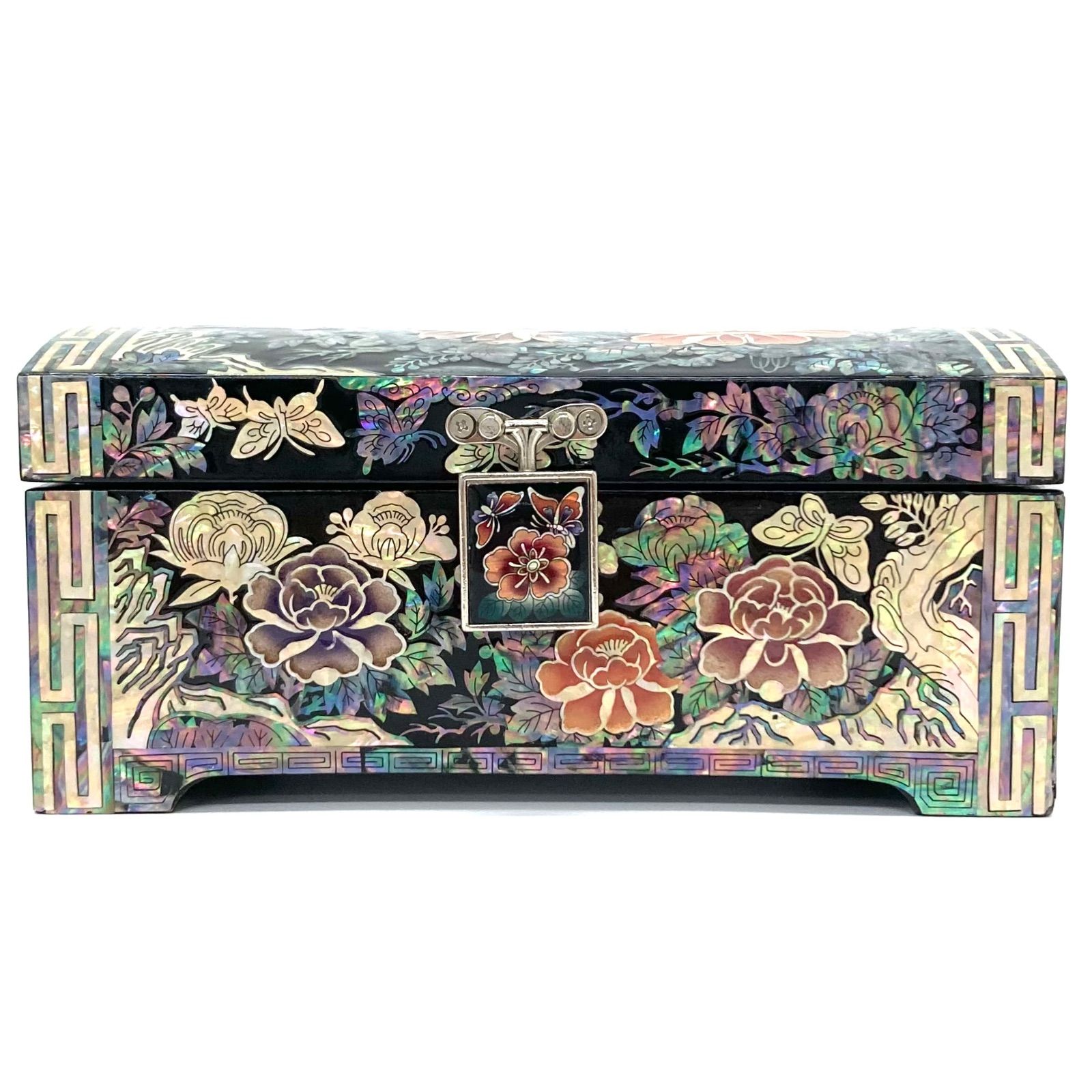 ◇螺鈿細工 ジュエリーケース アクセサリー 韓国 伝統工芸 収納 小物