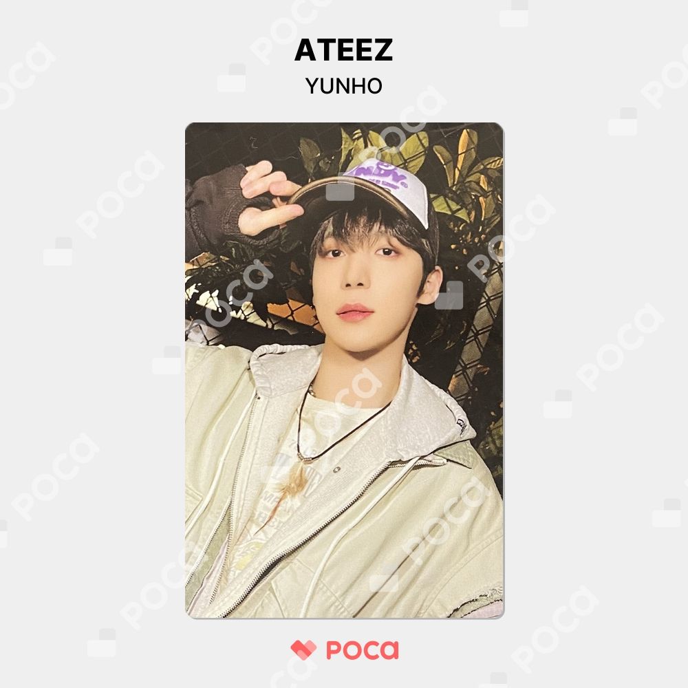 ATEEZ ユノ トレカ GOLDEN HOUR : Part.1 POCAALBUM VER