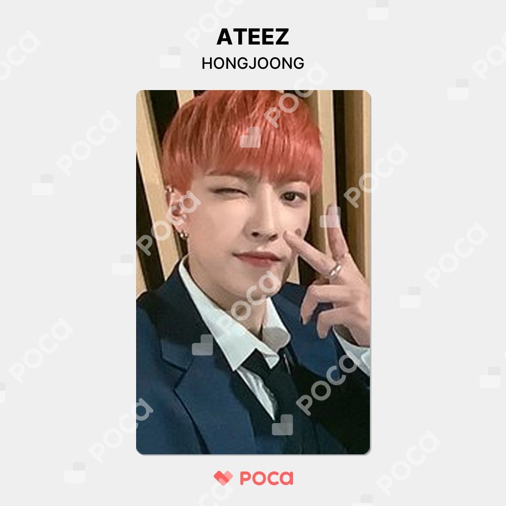 ATEEZ - ホンジュン FEVER part3 トレカ セット ATEEZ ホンジュン トレカ ZERO : FEVER Part.3 Dear My Muse