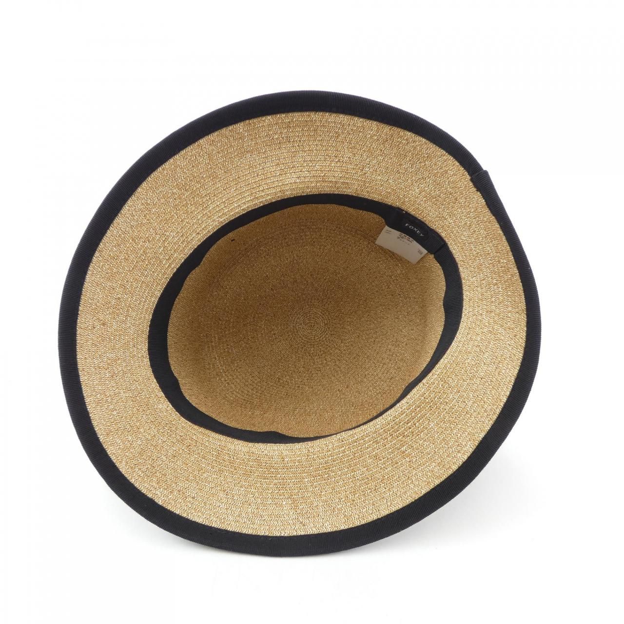 フォクシー ストローハット FOXEY ストローハット 麦わら帽子 やや傷や