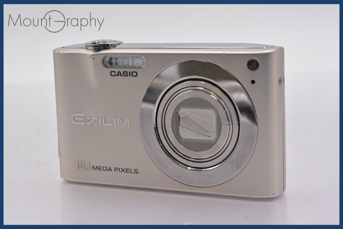 カメラ CASIO EXILIM EX-Z100 シルバー コンデジ