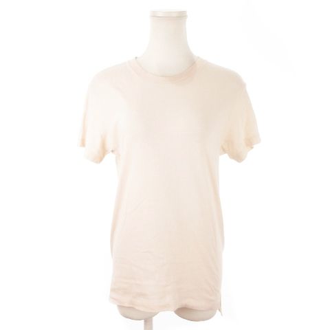 オーラリー AURALEE シームレス クルーネックT Tシャツ カットソー 丸首 半袖 1 S ピンク A00T04ST /MN18 ■GY43 レディース オーラリー AURALEE シームレス クルーネックT Tシャツ