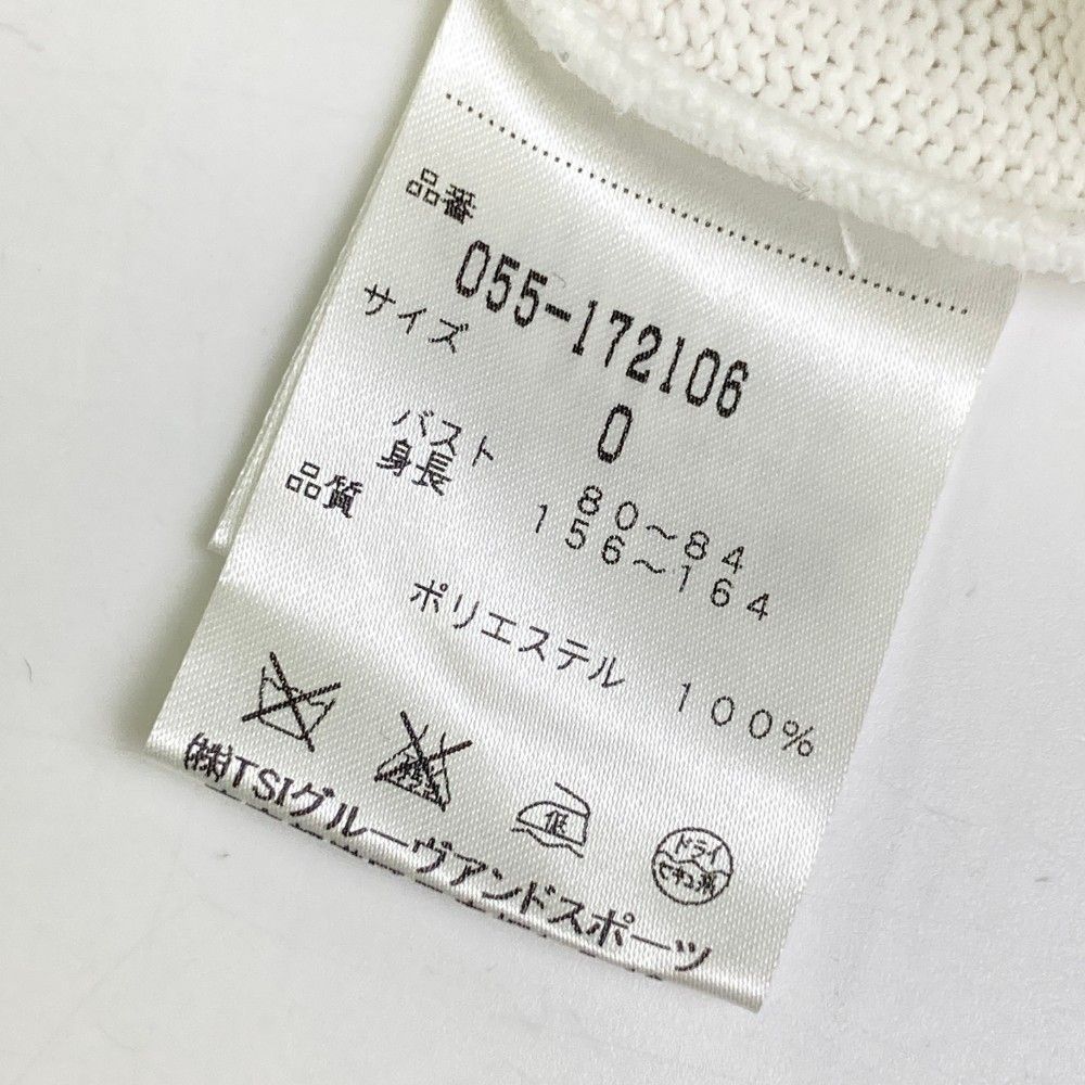 サイズ：0 PEARLY GATES パーリーゲイツ  ニットジャケット  ホワイト系 [240101450113] ゴルフウェア レディース ストスト サイズ：0 PEARLY GATES パーリーゲイツ ニットジャケット