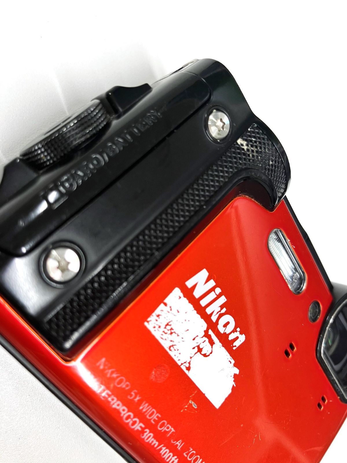 ジャンク】Nikon COOLPIX W300 オレンジ コンパクトデジタルカメラ 