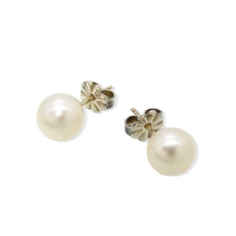 Tiffany-Co. ティファニー ピアス フレッシュウォーター パール 7-8mm ジーグフェルド 真珠 レディース 28011079