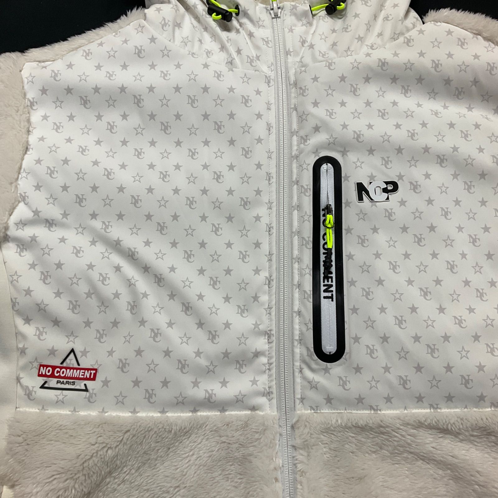 NO COMMENT PARIS/ノーコメントパリ/NC SPORTS ボア ブルゾン パーカー