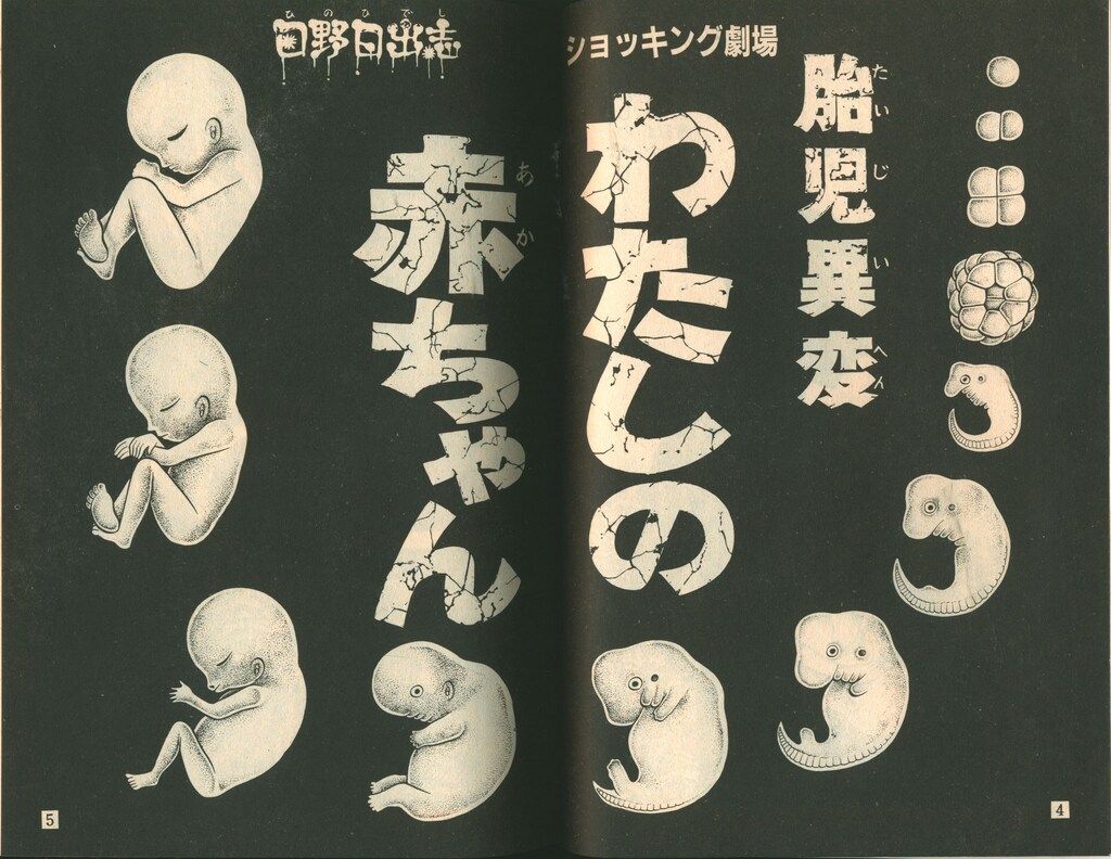 ひばり書房 ひばりヒット(緑) 日野日出志 地獄の絵草紙(わたしの