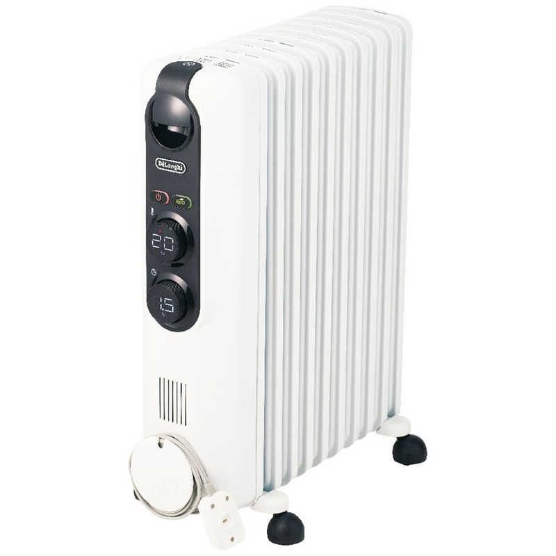 送料無料 ♥ 未開梱 デロンギ アミカルド オイルヒーター ピュアホワイト ブラック 最大13畳 RHJ35M1015-BK