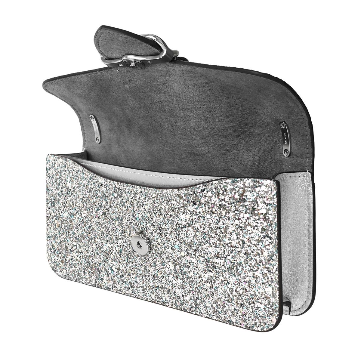新品 コーチ COACH ショルダーバッグ FOIL LLIC CROSSBODY シルバー 新品 コーチ COACH ショルダーバッグ FOIL METALLIC CROSSBODY