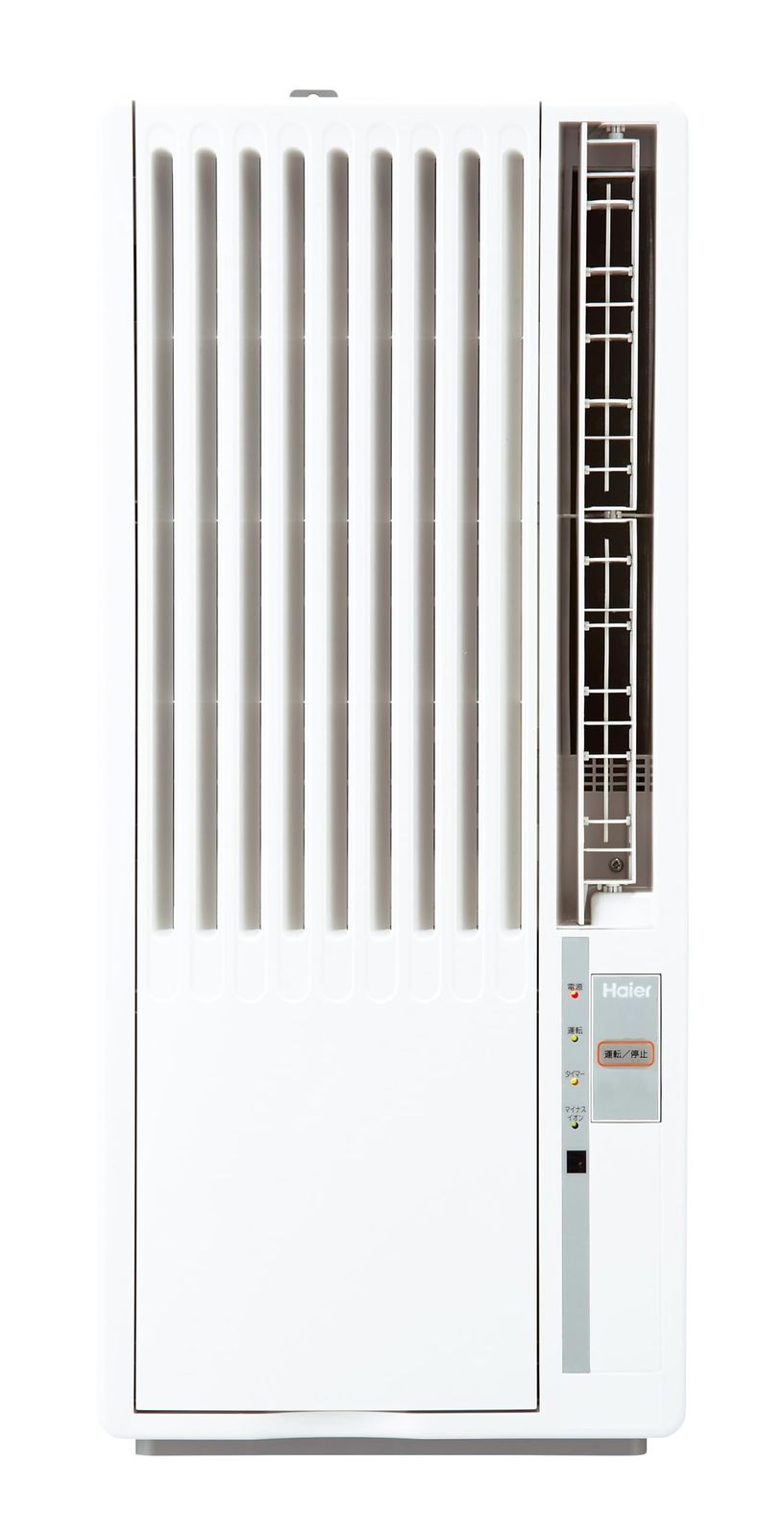 ハイアール Haier 窓用エアコン ウィンドウエアコン工事不要JA-W16A W 快適空間 環境にやさしいR32冷媒使用 おやすみ運転機能 4畳～6畳