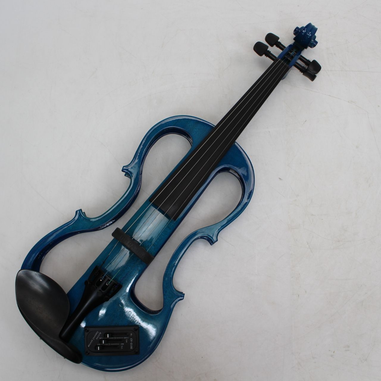 【美品】Hallstatt サイレントバイオリン CV-210E ハルシュタット 中古】Hallstatt CV-210E Black ハルシュタット エレキ