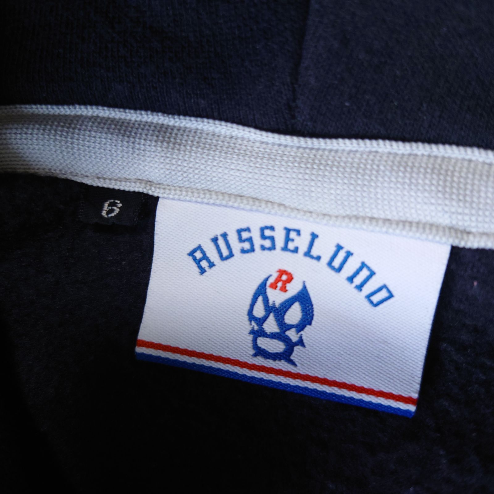 プルオーバーパーカー ブラック