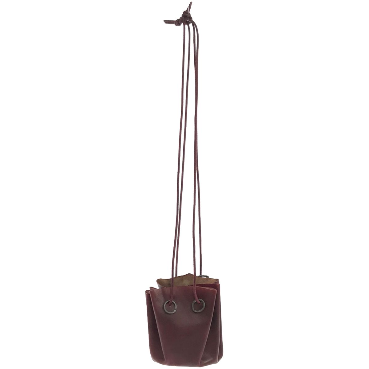 tagliovivo タリオヴィヴォ CASPER BAG レザーショルダーバッグ レッド 