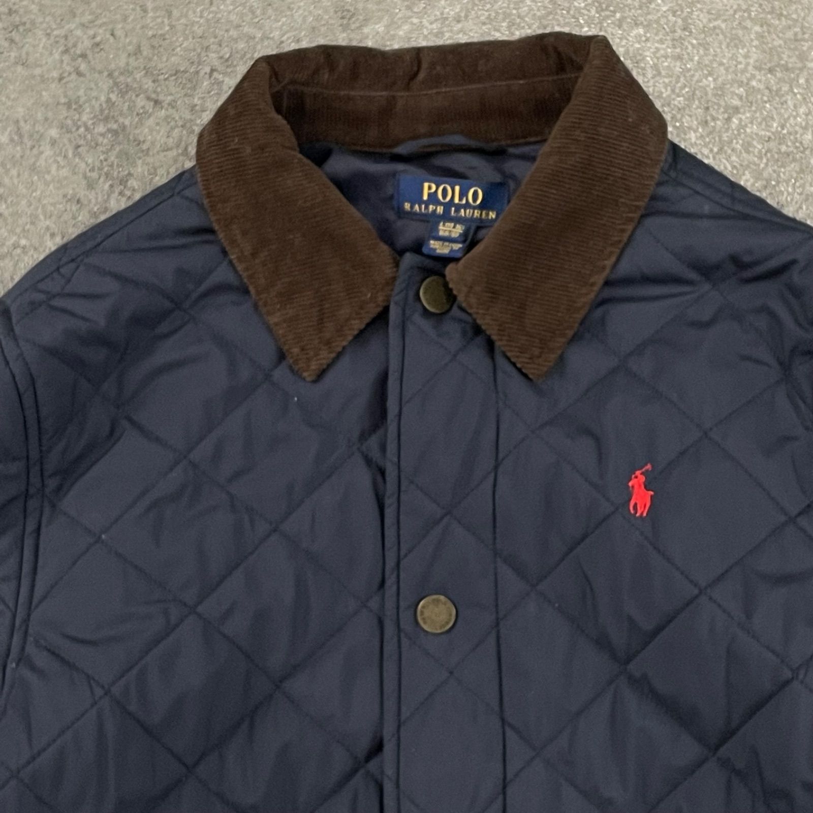 ブルゾン ワンポイン刺繍