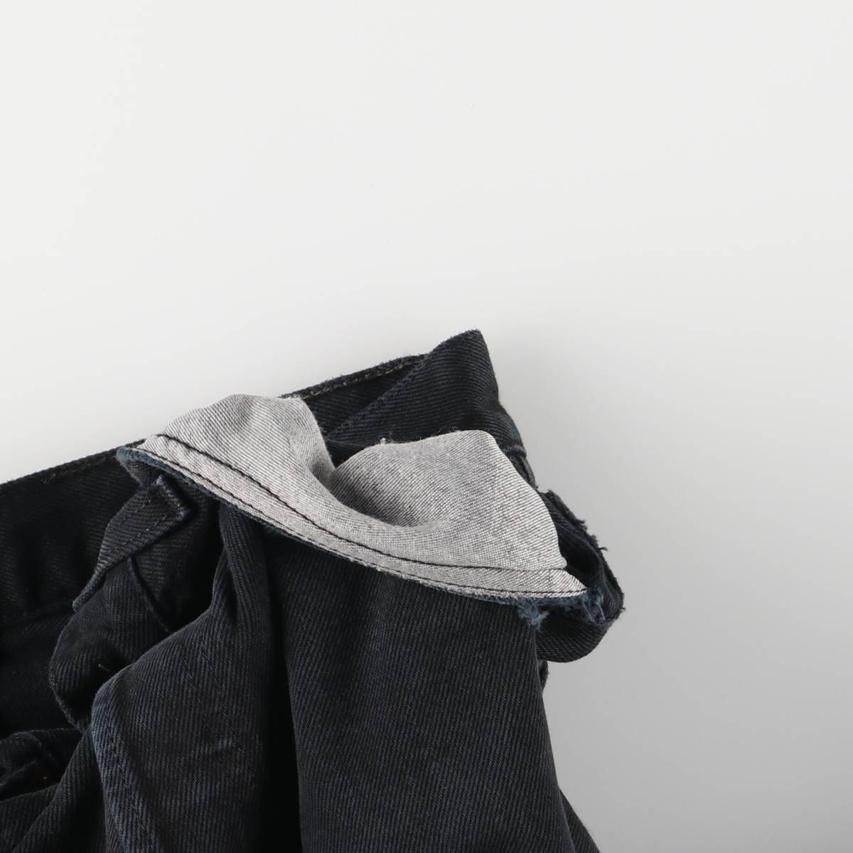 古着 90年代 リーバイス Levi's 501-0165 ブラックデニム ストレート