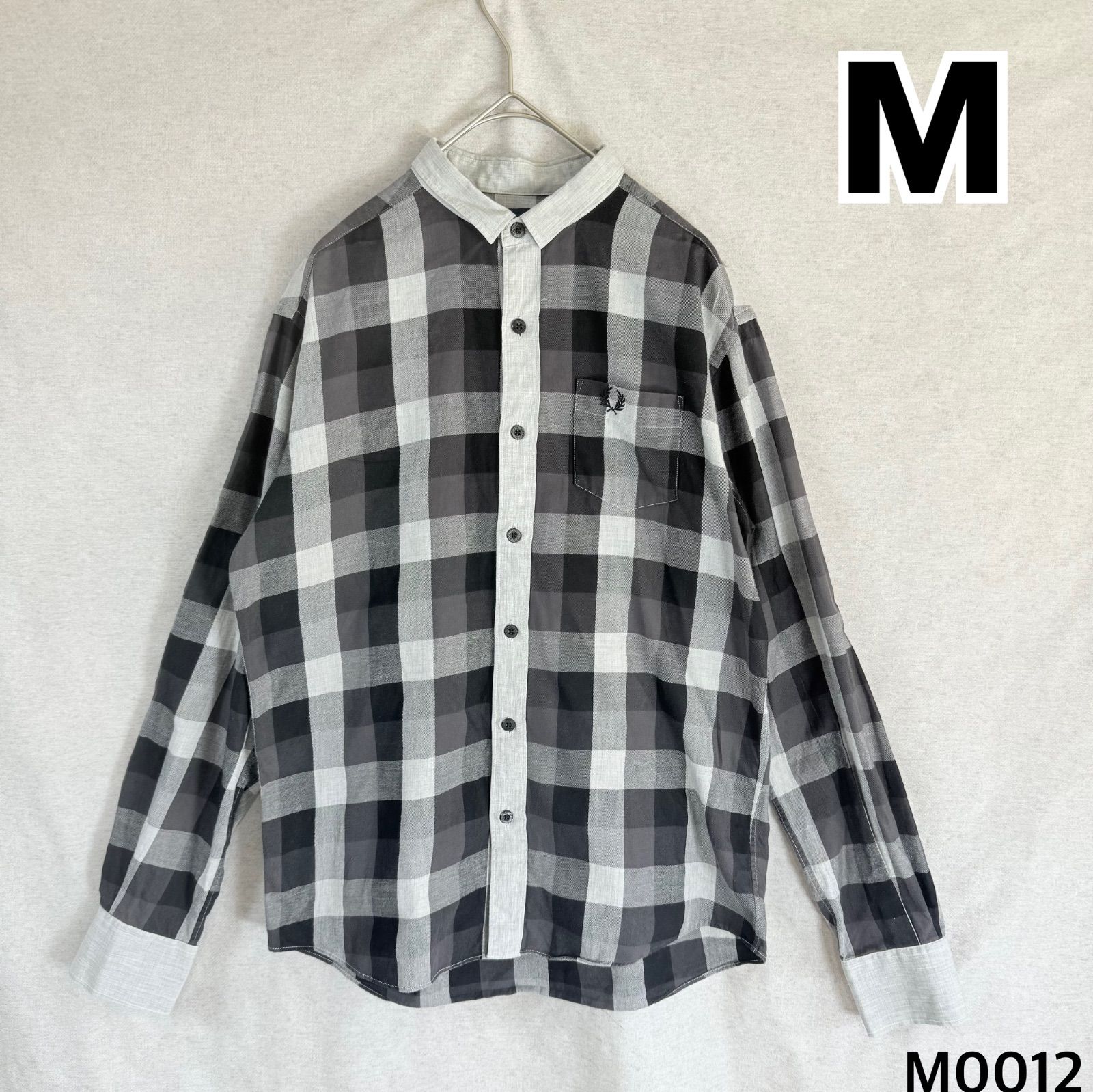 フレッドペリー チェック柄ポロシャツ FRED PERRY ノースリーブ