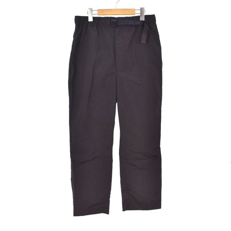 everyone nylone belted easy pants ネイビー 定価【L】everyone