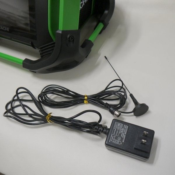 日立工機 14.4V 18V コードレスラジオ付テレビ UR18DSML NN 充電式