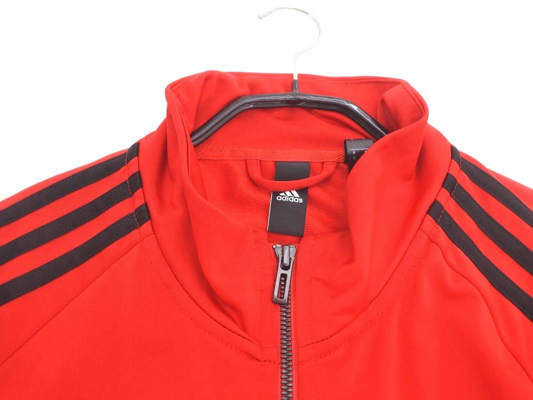 adidas アディダス トラック ジャケット sizeL/赤 ◇□ メンズ