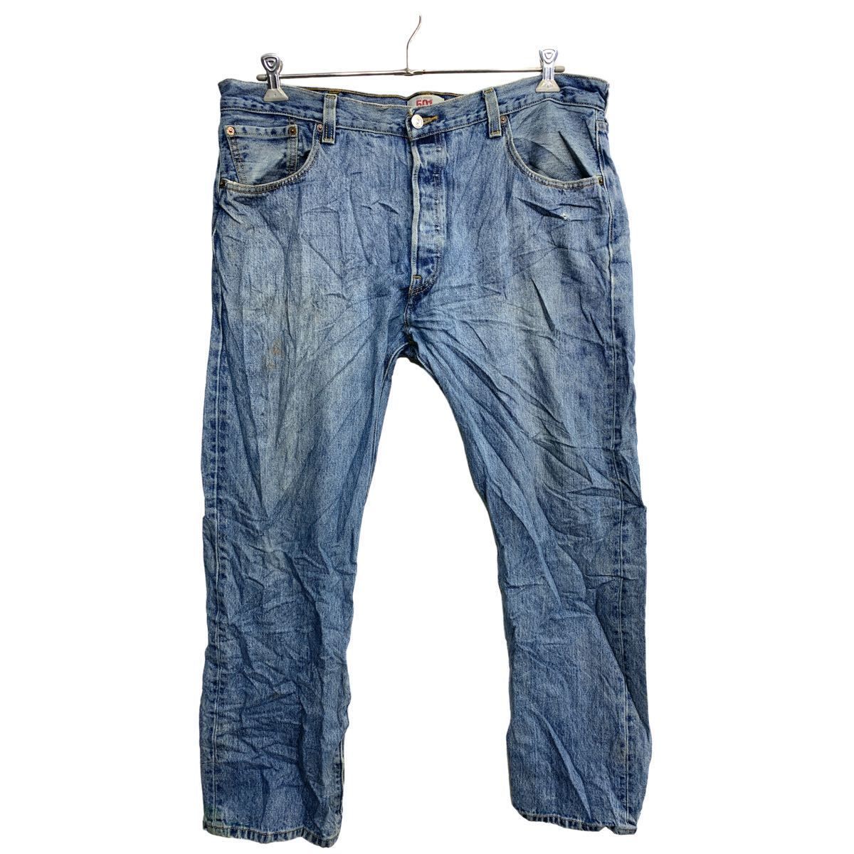 Levi's 501 デニムパンツ W40 リーバイス ボタンフライ ブルー コットン メキシコ製 古着卸 アメリカ仕入 2401-586 - メルカリ