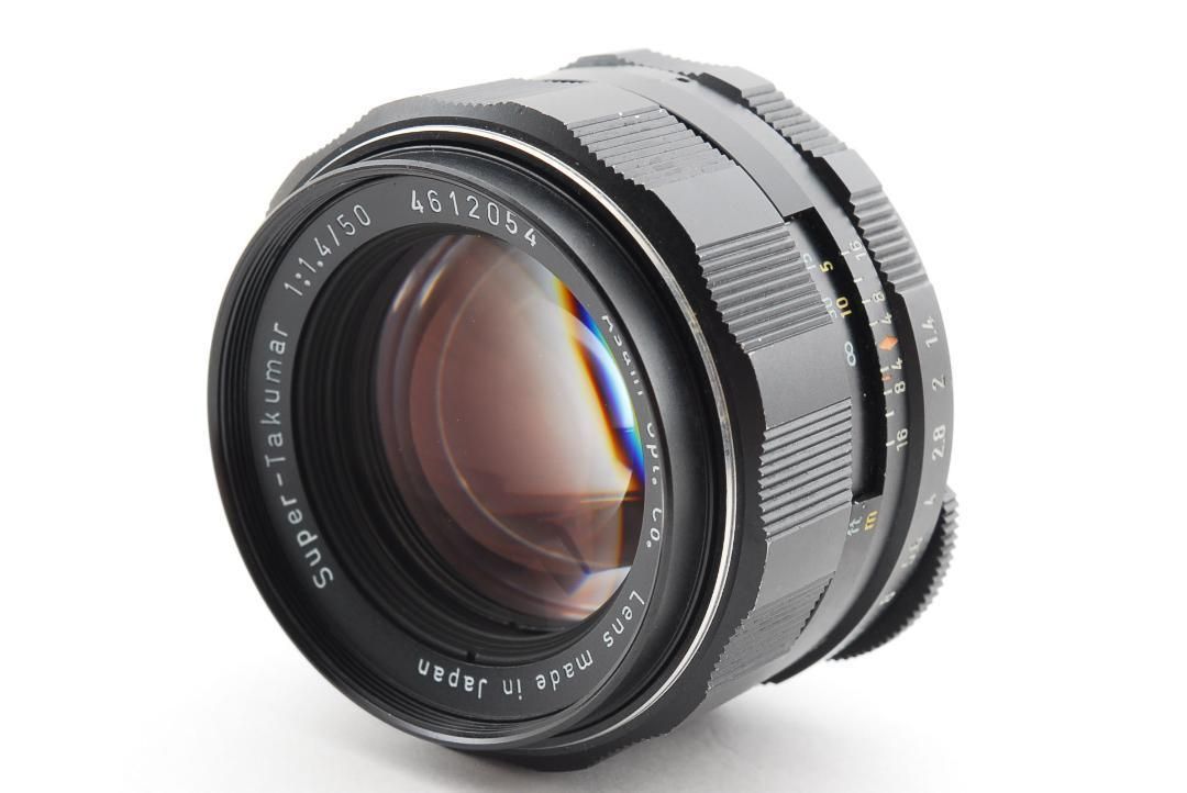 日本入荷 Super Takumar 50mm F1.4 黄変なし フィルター付 L693 - カメラ