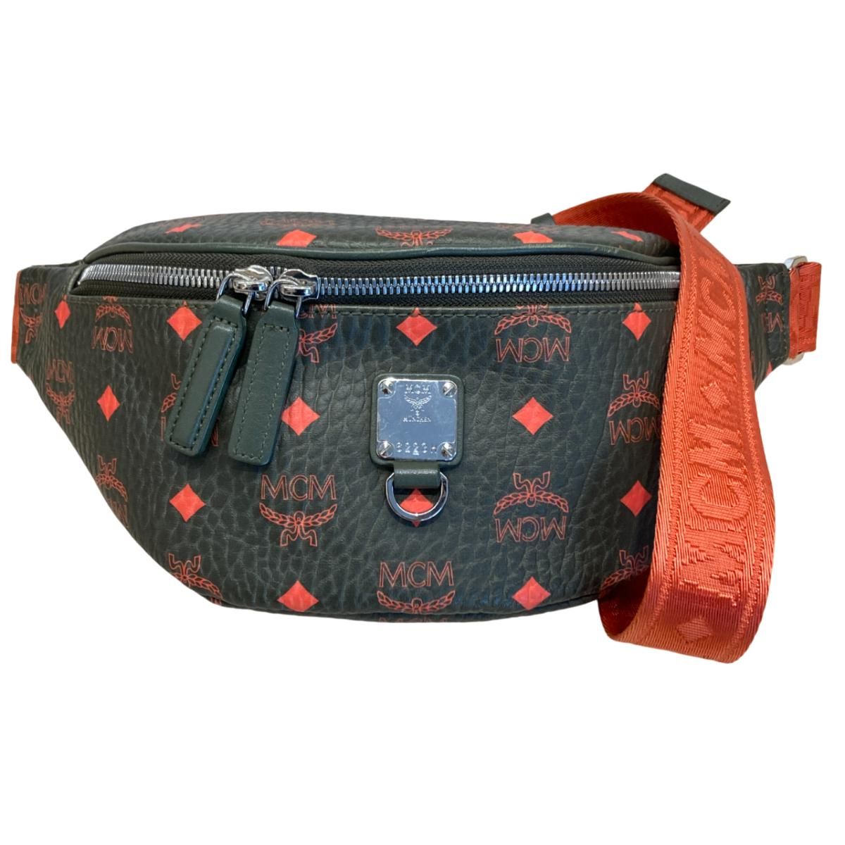 中古】 MCM （エムシーエム） ﾌｪﾙｽﾃﾝSM ﾍﾞﾙﾄﾊﾞｯｸﾞ バッグ ウェスト 