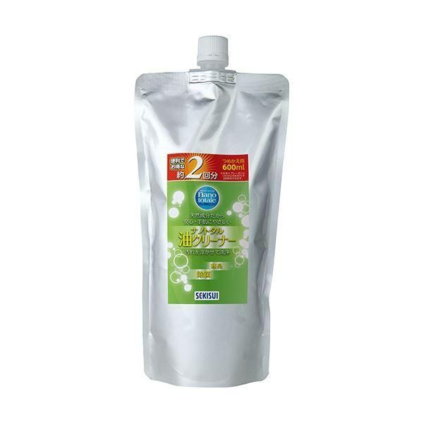 まとめ 積水マテリアルソリューションズ ナノトタル 油クリーナー 詰替用 600ml 1個 〔×3セット〕
