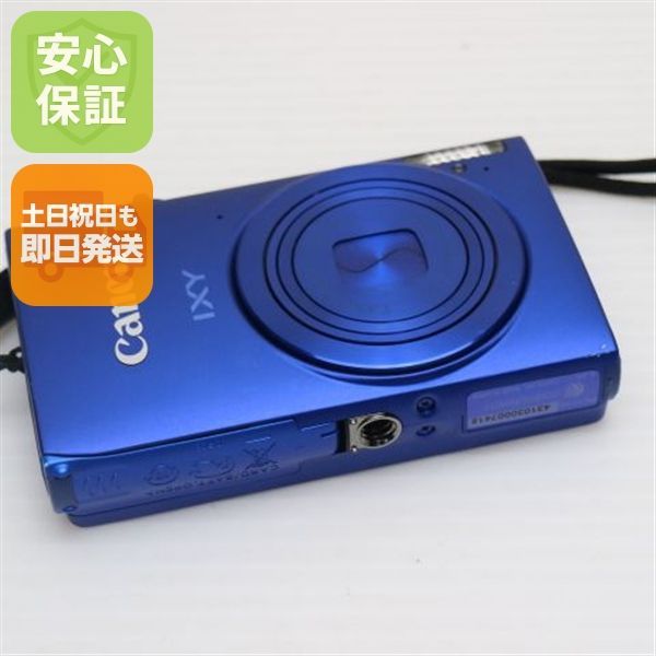 美品 IXY 420F ブルー 即日発送 デジカメ Canon デジタルカメラ 本体 
