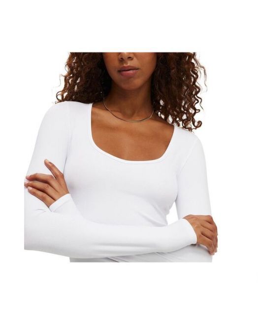 売れ筋商品|||コットンオン ニット&セーター アウター レディース Women's Hold Me Long Sleeve White 送料無料】 コットンオン レディース ニット・セーター アウター