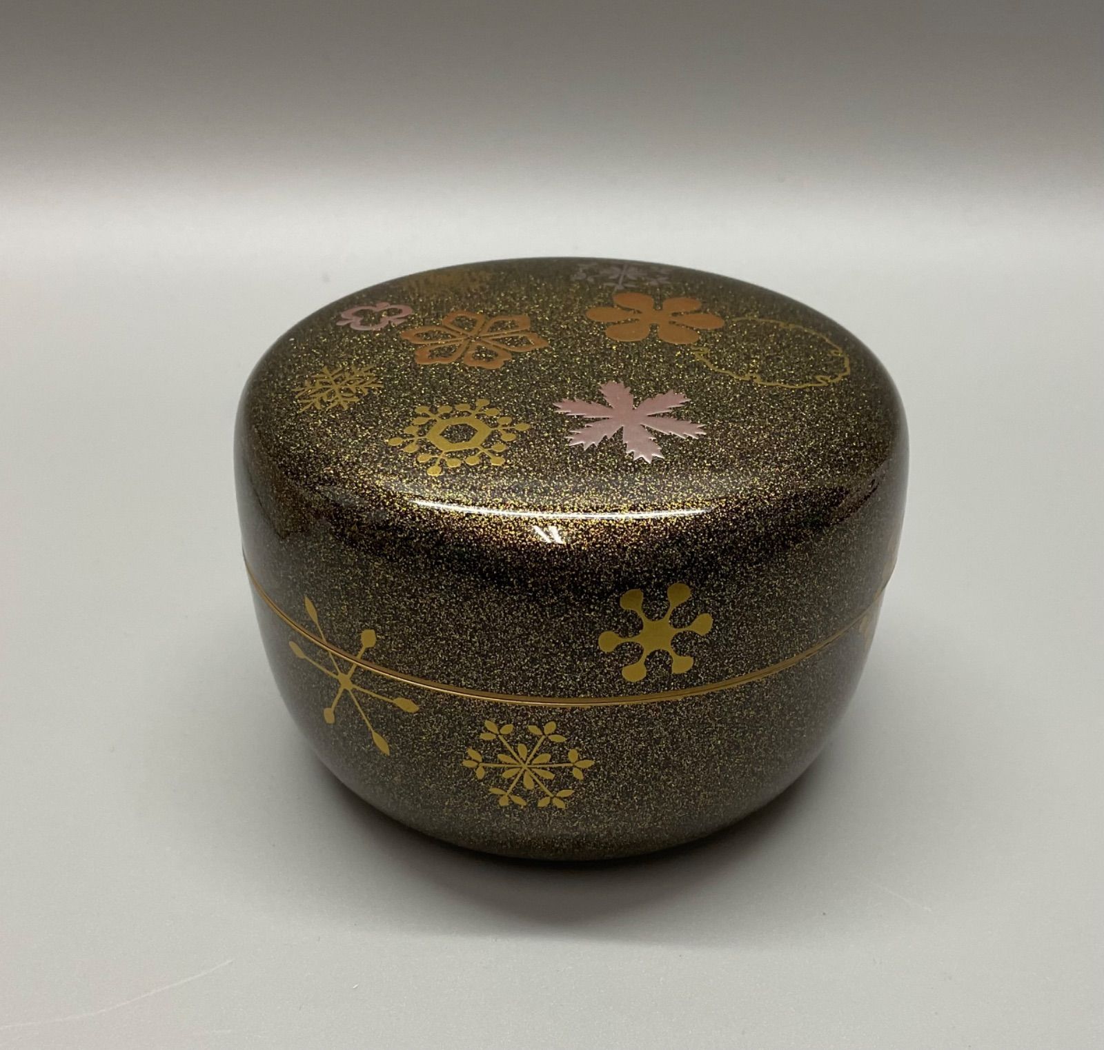 1176  茶入　棗　セット　蒔絵 1176 茶入 棗 セット 蒔絵