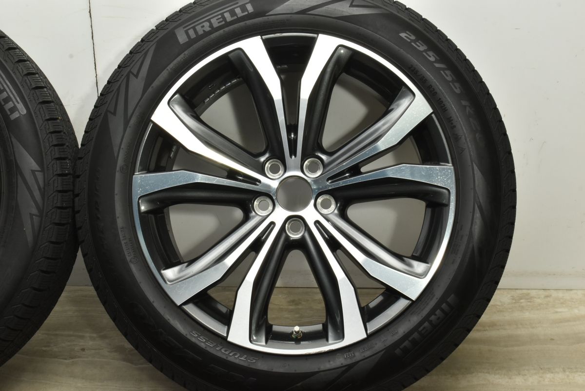 優越感のある 製 バリ溝 レクサス RX バージョンL 純正 20in 8J 30 PCD114.3 ピレリ アイスゼロアシンメトリコ 235 55R20 空気圧センサー付