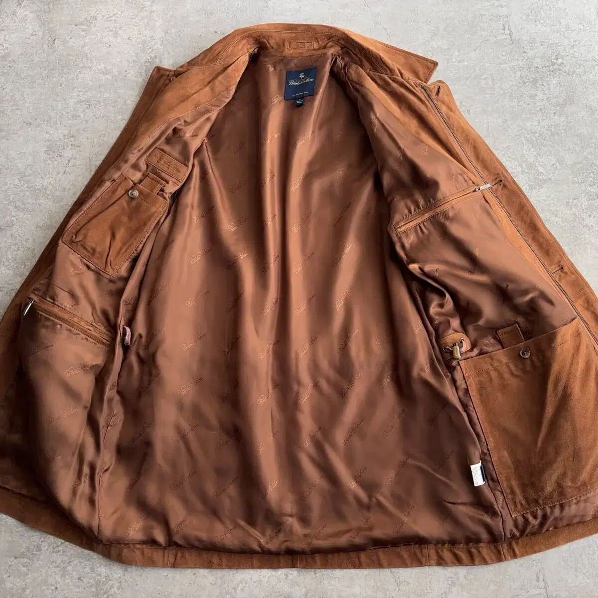 Brooks Brothers(ブルックス・ブラザーズ) スエード カーコート レザー